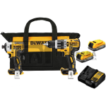 COMBO 20V 2AMP ROTOMARTILLO Y LLAVE DE IMPACTO DCK287E2-B3 DEWALT*